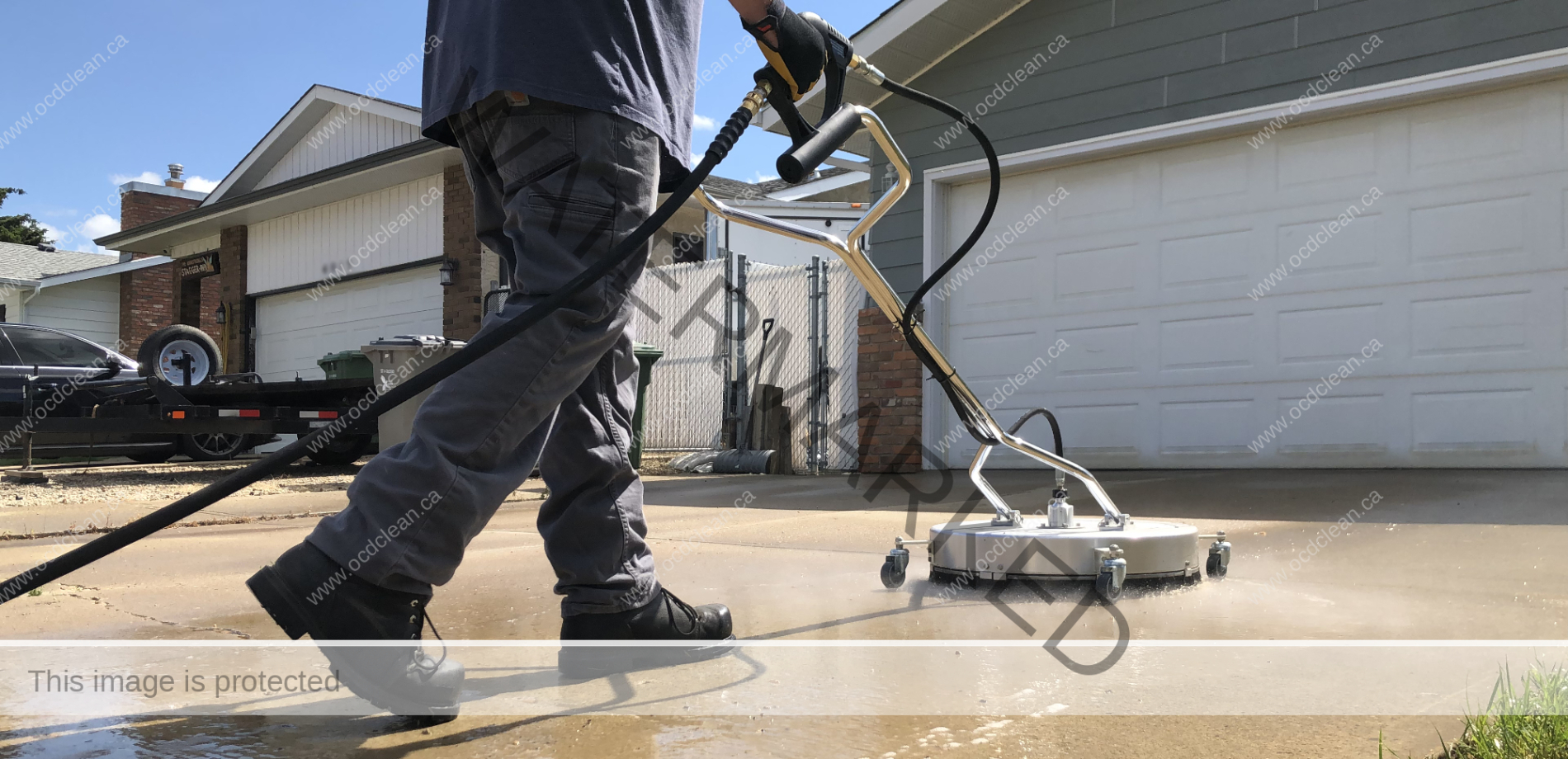 concrete cleaning Edmonton